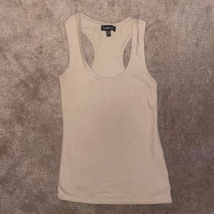 Bebe razor back shirt